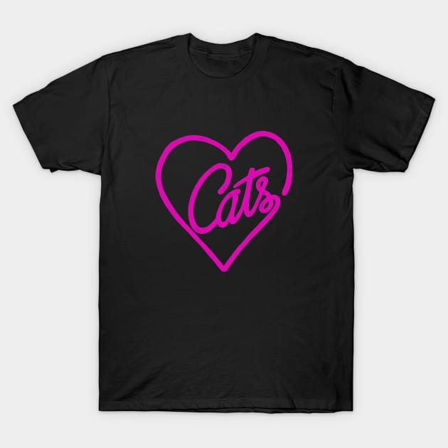 LOVECATS typo T-Shirt by ES427